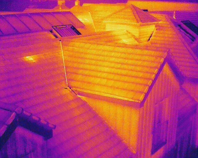 Thermal Imaging Roof Survey Image Swadlincote